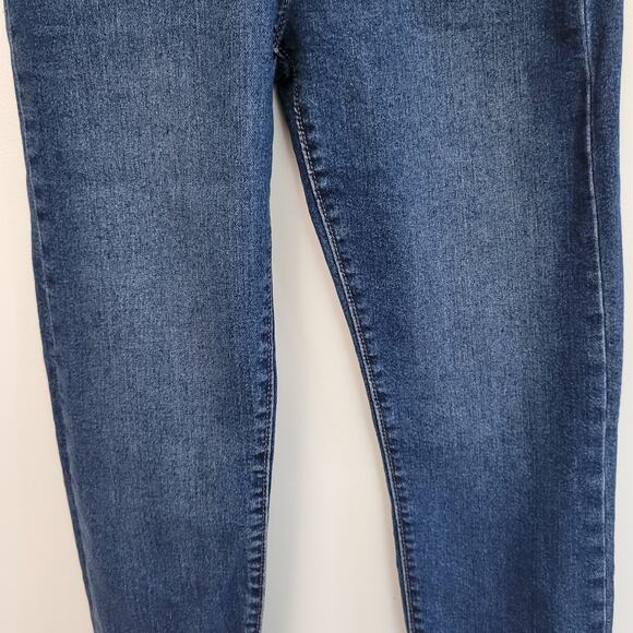 Levi's Wedgie Straight Jeans Thick Denim High Waisted Button Fly Women 30 x 28 - Picture 6 of 13